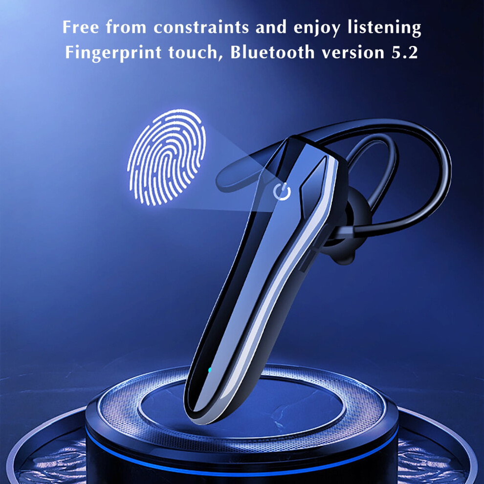 Bluetooth Headset Bluetooth 5.2 Ultra Long Life Business Earphone Wireless Bluetooth Headset 9110895334881