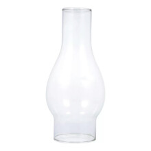 TUMALL Vintage Clear Glass Oil Lamp Globe Replacement Shade-default
