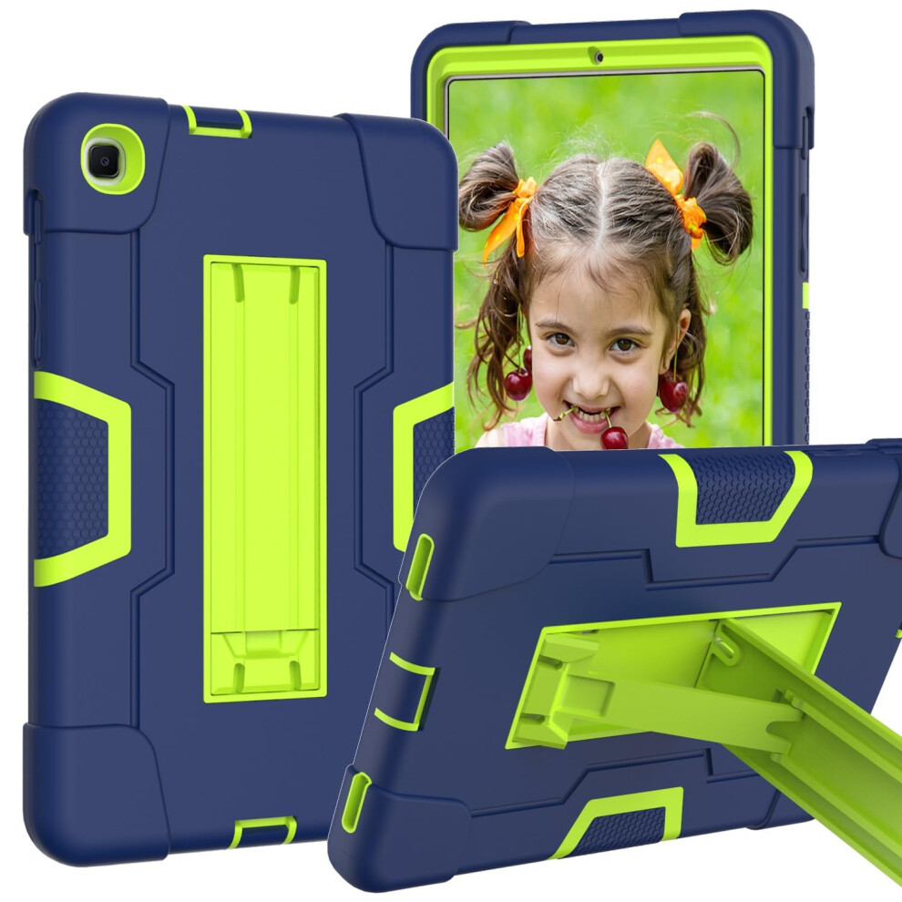 Shockproof Kickstand Case Full Body Protective Cover Navy For Samsung Galaxy Tab A 8.4 2020 Blue 9070919107412