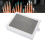 120pcs Transparent Full Cover False Nail Tips Extension Box 3# 9