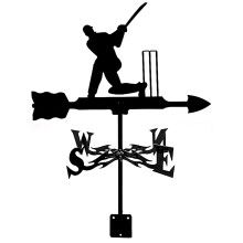 Weather Vane Vintage Cast Iron Wind Direction Indicator for Outdoor Garden Roof Barn Gazebo