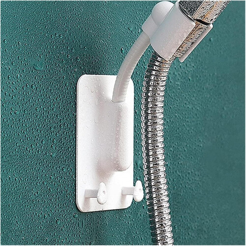 Shower Head Holder with NoDrill Installation, Adjustable Suction Cup Bracket for Universal Showers 1