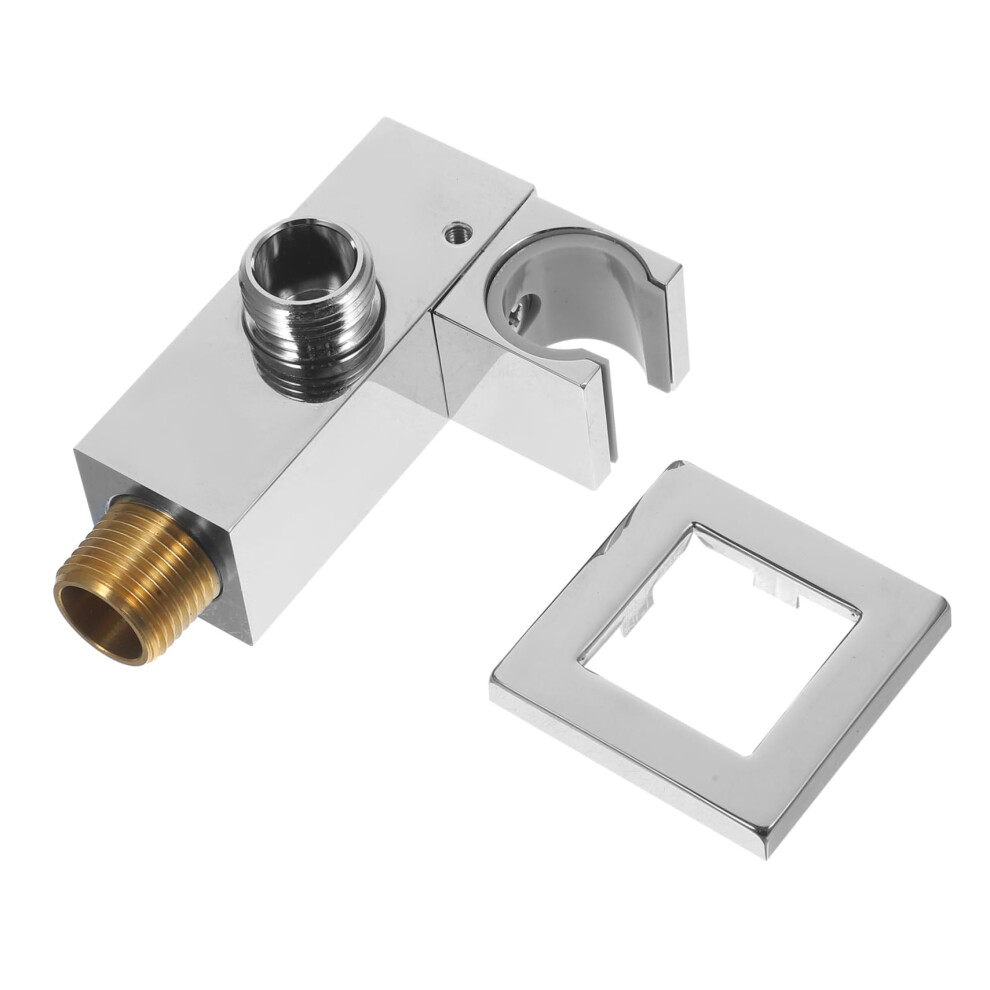 Metal Shower Hose Adapter 1/2 Inch Connector, Leakresistant Corrosionresistant Plumbing Fitting 9070919108372