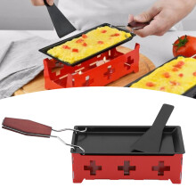 Tragbarer Antihaft-Käse-Raclette-Röster Backblech Herd-Set für Zuhause Küche