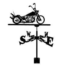 Stainless Steel Weather Vane RustProof Farm Scene Wind Direction Indicator Retro Garden Yard Decor