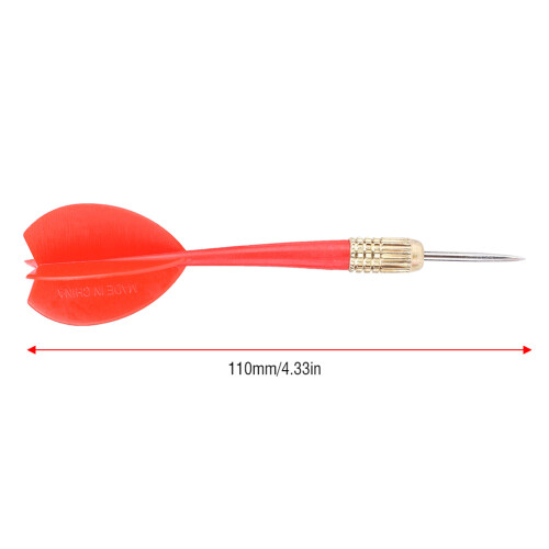 15Pcs Colorful Iron Copper Dart Set 110mm Sharp Tips for Fun Games 2