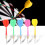 15Pcs Colorful Iron Copper Dart Set 110mm Sharp Tips for Fun Games 8
