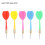 15Pcs Colorful Iron Copper Dart Set 110mm Sharp Tips for Fun Games 2