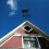 Metal Weather Vane with Mounting Bracket, Rust Resistant Wind Direction Indicator for Garden Decor 3