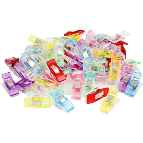 200 pcs Multifunctional Sewing Clips for Quilting, Crafts, Replace Sewing Buttons 1