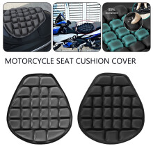 Relax love Motorcycle Seat Cushion Pressure Relief Ride Motorcycle Air Cushion Large for Cruiser Touring Saddles,Black