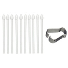 Stylus S Pen Tips Replacement for compatible with Samsung Galaxy S24 Ultra S23 Ultra Tab S9 S8, Includes Removal Tool - 10 Pack