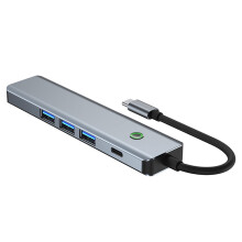 jixopn 5 in 1 USB C Hub PD100W Type C Docking Station 3 USB 3.0 Ports for Laptop PC