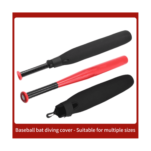 2PCS Baseball Bat Sleeve, Baseball Bat Handle Protector Bat Cover, Softball Bat Sleeve Protector 1