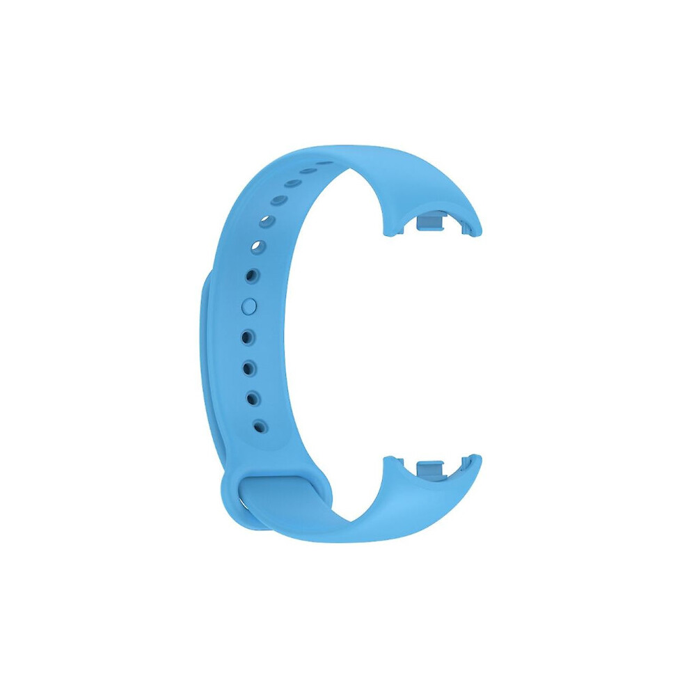 Adjustable Silicone Strap For Mi Band 8 Smartwatch Bracelet Wristband Belt Loop Sky Blue 9110895340547