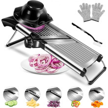 Multifunctional vegetable cutter, professional stainless steel kitchen man