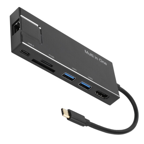Versatile Usb Docking Station, High Speed Data Transfer With Power Delivery, Compact Design Ensuring Wide Compatibility And SuperSpeed Usb Performance 1