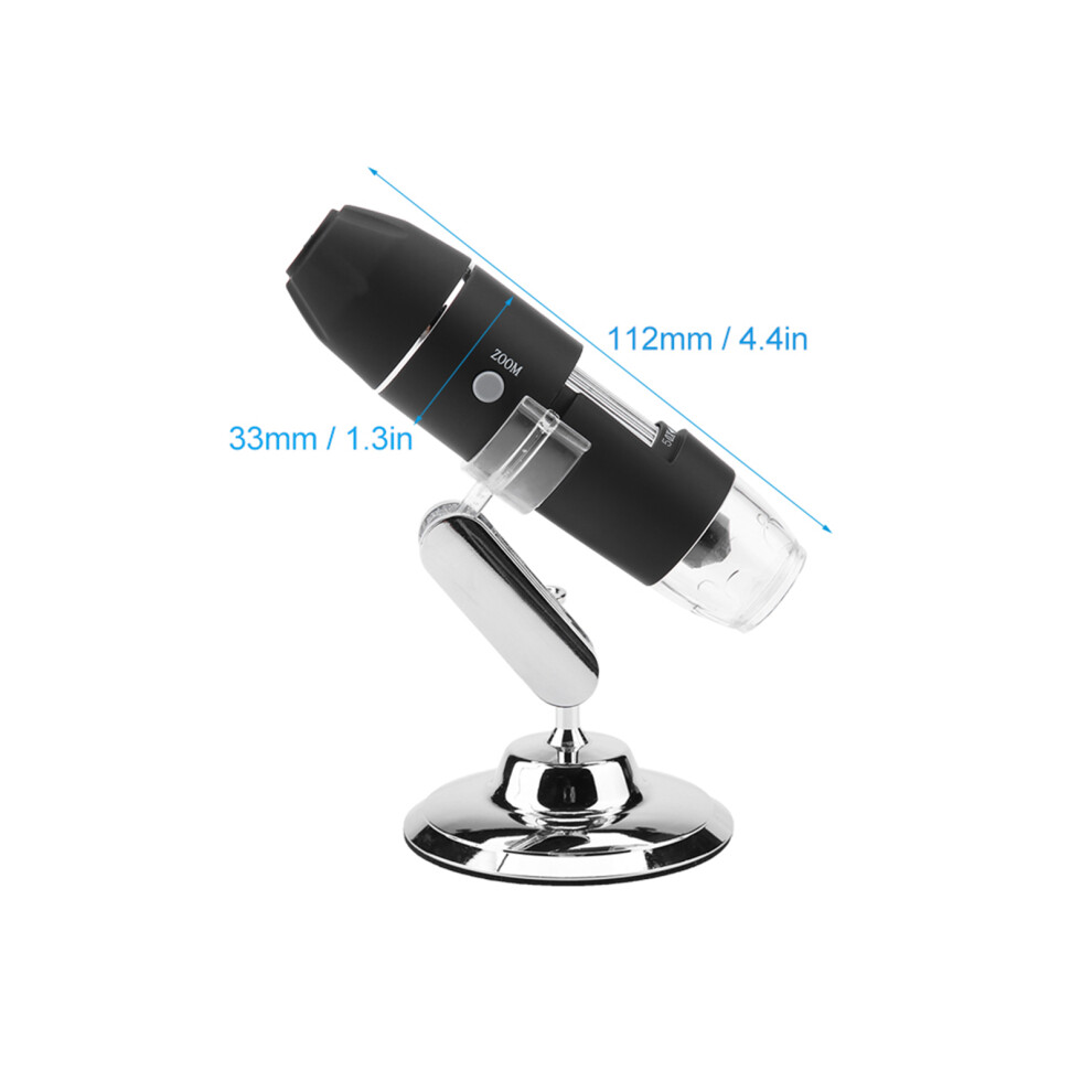 Explore Details With 1600X 2Mp Hd Usb Handheld Microscope 4641382762818
