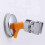 2PCS Adjustable Suction Cup Shower Head Holder Removable Bathroom Wall Mount Silver ABS Bracket 3