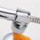 2PCS Adjustable Suction Cup Shower Head Holder Removable Bathroom Wall Mount Silver ABS Bracket 5