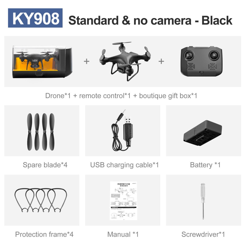 Ky908 Mini Fixed Altitude Drone Without Aerial Photography Quadcopter Remote Control Aircraft, Electronics Gadgets 9322103576536