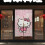 Κουρτίνα πόρτας Hello Kitty, ταπετσαρία κουρτίνας πόρτας συσκότισης 34x57 ιντσών, 4