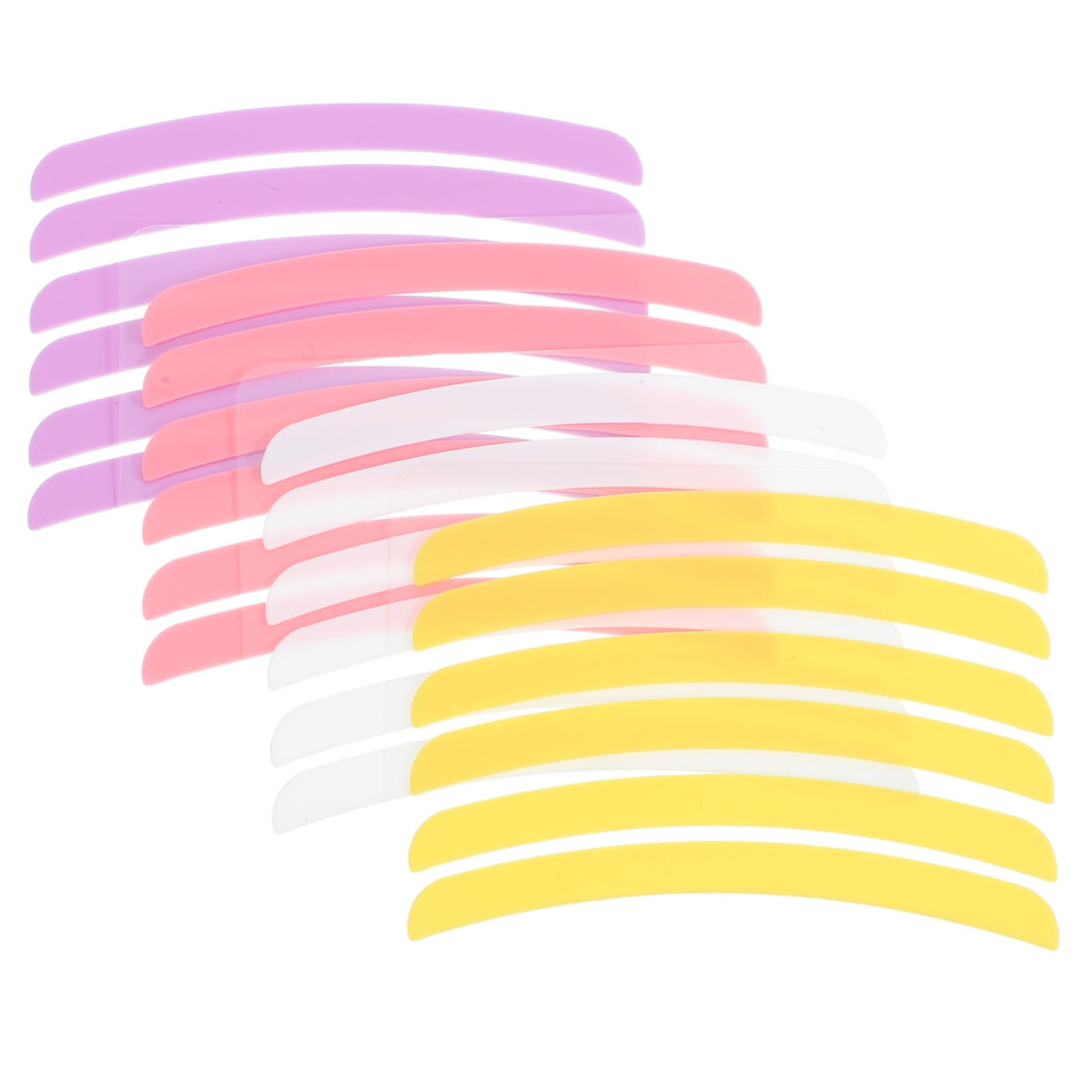 Mizh 12 Pairs Eyelash Perm Strips Silicone Lash Pad Lash Lift Tapes Eyelash Lift Tools for Women