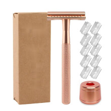 Solara Razor, Solara Safetyedge Razor, Safetyedge Razor, Manual Shaver Safety Razor, Reusable Razor, Manual Shaver for Men and Women