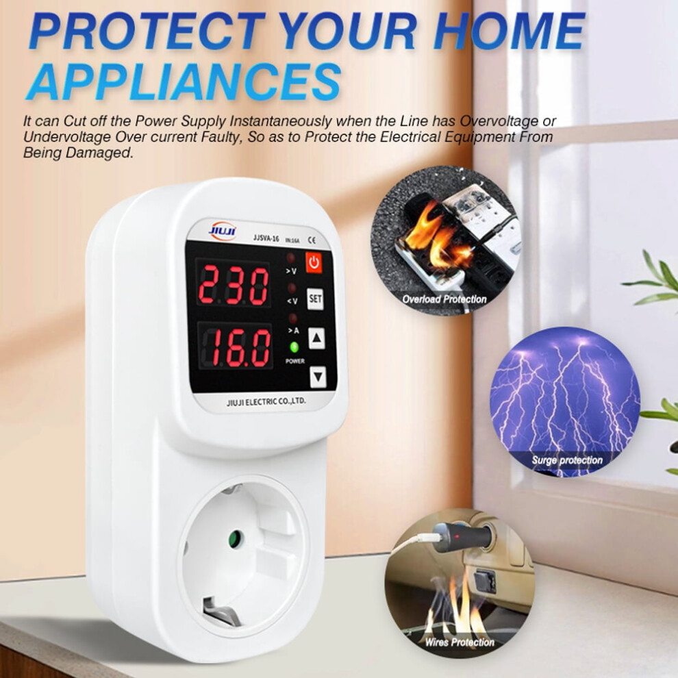 Aibecy Led Display Socket With Reset Function, Compatible With Huiop, Eryue, Dsfen Current Sockets 9191629686544