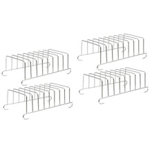 Cooling Rack 4 PCS Stainless Steel Cooking Steamer Frying Pan