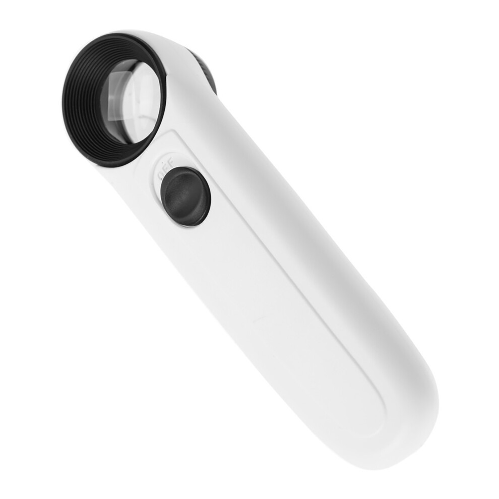 Light Handheld 40X Magnifier For Electronics With Led Mg6b-1B