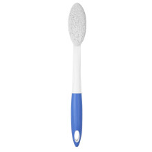 Exfoliating Scrubbing Scraper, Foldable Design with Hanging Handle for Space-Saving Storage, Foot Pumice Brush Exfoliator Featuring Long Handle and
