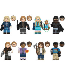 8pcs Stranger Things Season 5 Building Blocks Anime Minifigures Toy