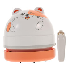 Mini Desk Vacuum Cleaner for Keyboard Crumbs and Dust, Low Noise, Lightweight Durable Design