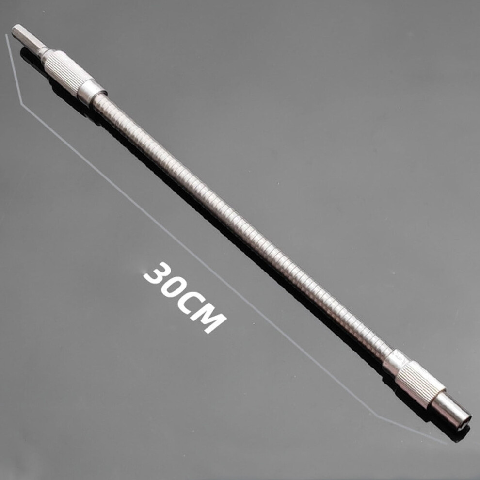 Fankiway Hexagonal Shank Metal Extension Bit Holder, Flexible Shaft For Tight Spaces, 360 Multi-Angle Work, Compatible With Charging Drills 9423501405838