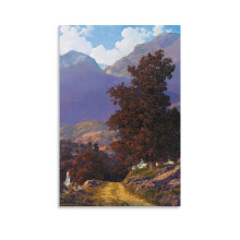 Affiche murale Maxfield Parrish Prints 60 x 90 cm (24 x 36 pouces), décoration intérieure, tableau décoratif pour chambre, esthétique de pièce