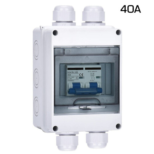 Mosiee PV Disconnect Box DC12-240V Διακόπτης κυκλώματος, διακόπτης ηλιακού συστήματος,
