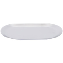 Plateau de rangement ovale de style nordique pour bijoux, plateau de service, plateau Ă collations en acier inoxydable, organisateur de rangement en