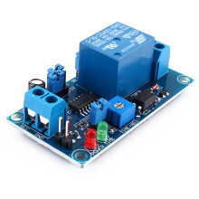 12 V DC késleltető relé késleltetés kikapcsoló kapcsoló modul időzítővel