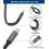 Καλώδιο φόρτισης USB C σε Lightning 10ft με προσαρμογέα USB, συμβατό με Apple MFI Certified iOS Type C Power 3