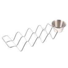 Tortilla Stand Taco Shell Holder Corn Tortillas Serving Tray 304 Stainless Steel