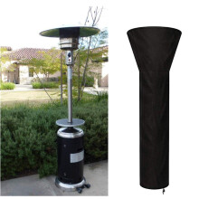 Patio Heater Cover Waterproof Dustproof with Zipper AllWeather Protection for Round StandUp Heaters 94x23x35in
