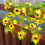 Solar Powered Sunflower String Lights for Outdoors 2