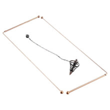 Copper Impact Window - 99.9% Pure Copper 2PCS Impact Windows Energy Water Impact Window Detector with Pendulum