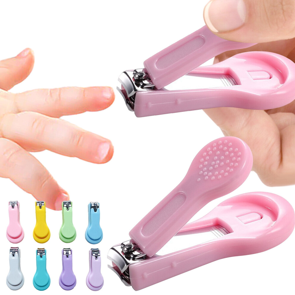 YOTQUSKI Baby Nail Clippers,Infant Nail Clippers,Toddler Nail Clipper,with Safety Spyhole,for Newborns and up