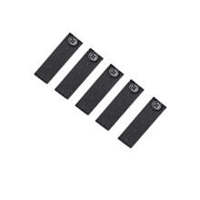 Elastic waist extender 83 mm 5-pack Black