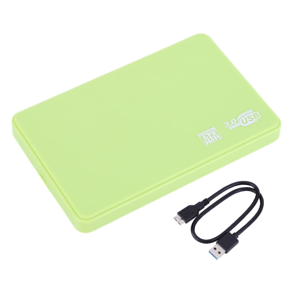 Jixopn Sata To Usb3.0 Hdd Box High Speed 2.5In Hard Drive Enclosure With Usb Cable Tool-Free For Ssd External Storage 9389440299450