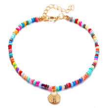 Small Beaded Anklets Boho Colorful Beaded Ankle Bracelets Foot Anklet Anklets