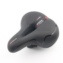 Fitlab Bike Saddle Cover with Memory Foam, Dual Shock Absorbing Rubber Balls, Compatible with MTB Road Bike - 7304