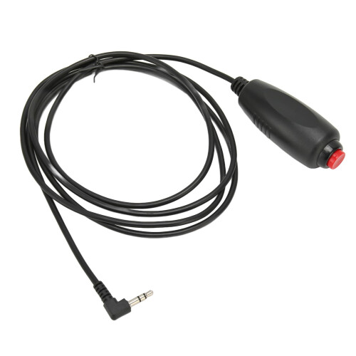 Nurse Call Button Cord 3.5mm Plug with Bright Red Button and 5.9ft Flexible Cable